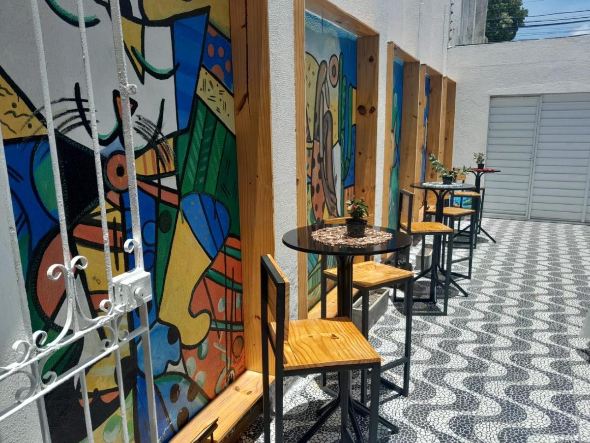 "Le Chat Qui Peche" Hostel A 150 Metros Da Praia De Pajucara Maceio  Ngoại thất bức ảnh